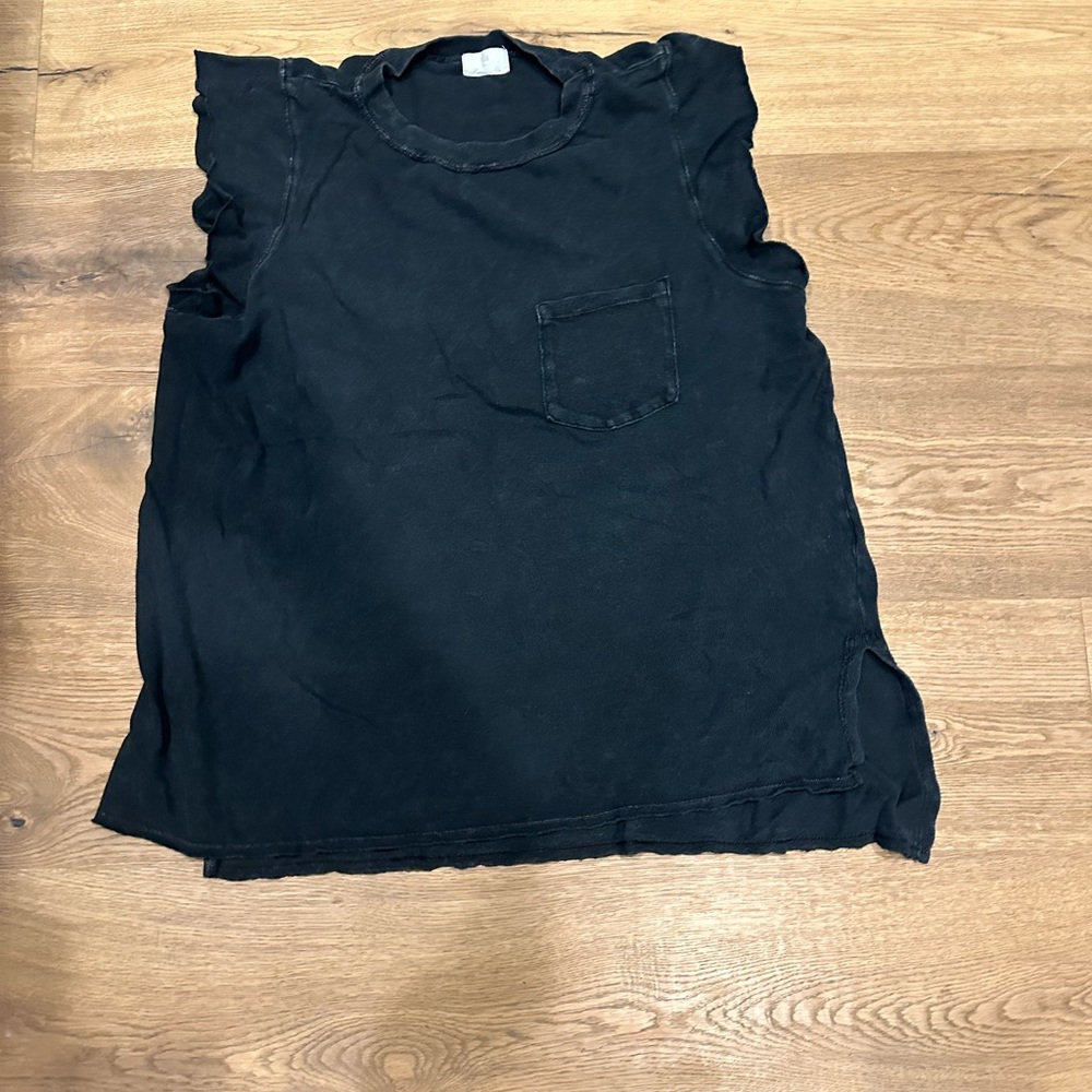 Anthropologie ruffle tank